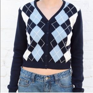 Brandy Melville, Elizabeth Sweater, Cropped, Used